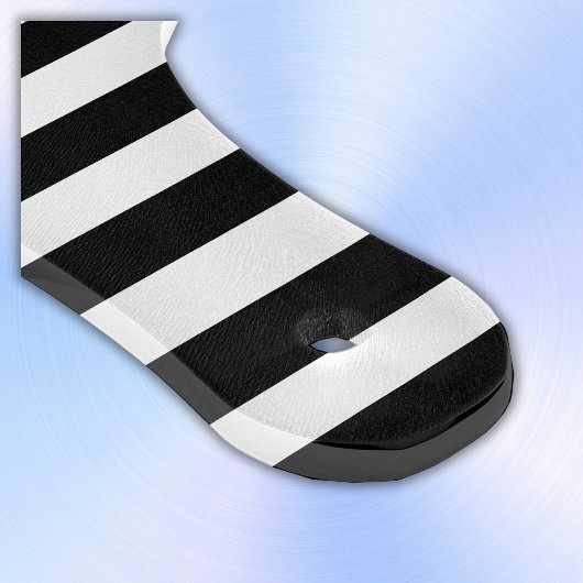 Planche À Découper Simples rayures noir et blanc |