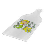 Planche À Découper Sirène blonde (Coin)