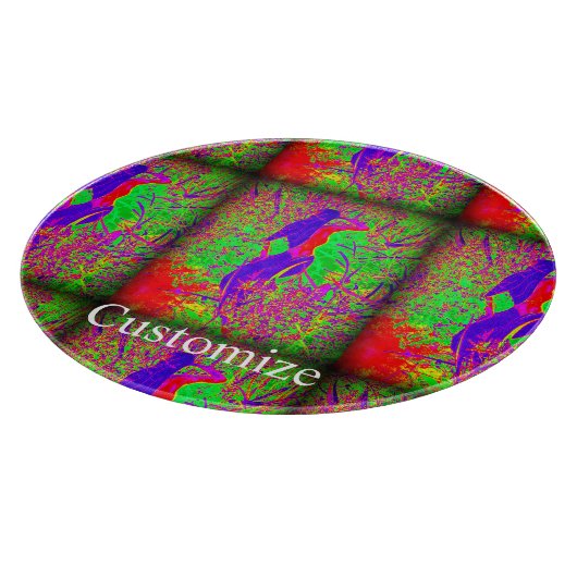 Planche À Découper sirène d'hippie super  (Coin)