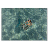 Planche À Découper Sirène sous-marine (Devant)