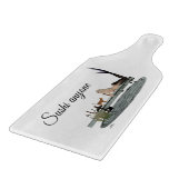 Planche À Découper Sirène Sur La Planche De Découpe De La Queue Du Ba (Coin)