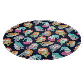 Planche À Découper Sirènes : motif sans soudure fantaisiste. (Coin)