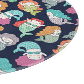 Planche À Découper Sirènes : motif sans soudure fantaisiste. (Coin)