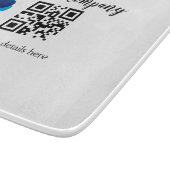 Planche À Découper Site web simple de société commerciale code-barres (Coin)