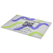 Planche À Découper Site web simple de société commerciale code-barres (Coin)