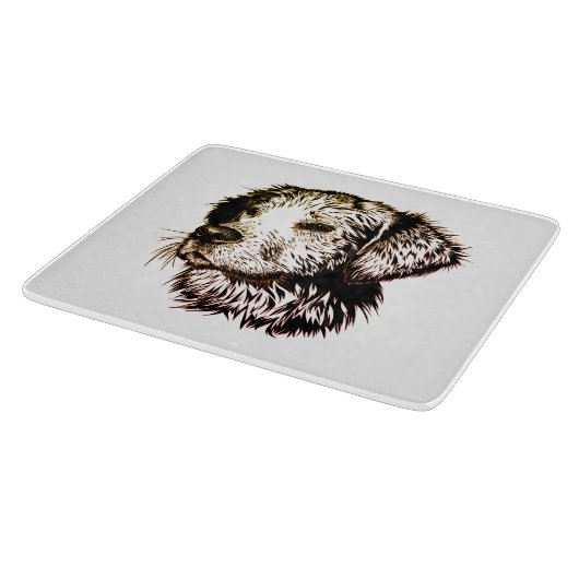 Planche À Découper Sketch Brown (Coin)