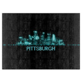 Planche À Découper Skyline de Pittsburgh (Devant)