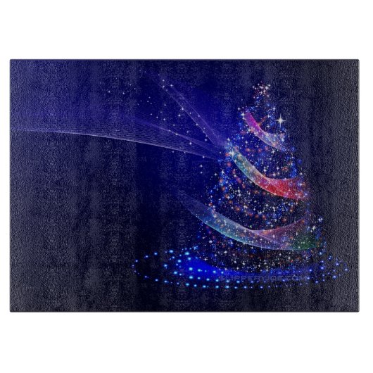 Planche À Découper Slippery Joe numériquement rendu sapin de Noël bea (Devant)