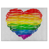 Planche À Découper SlipperyJoe's orgueil griffé dessin en forme de co (Devant)