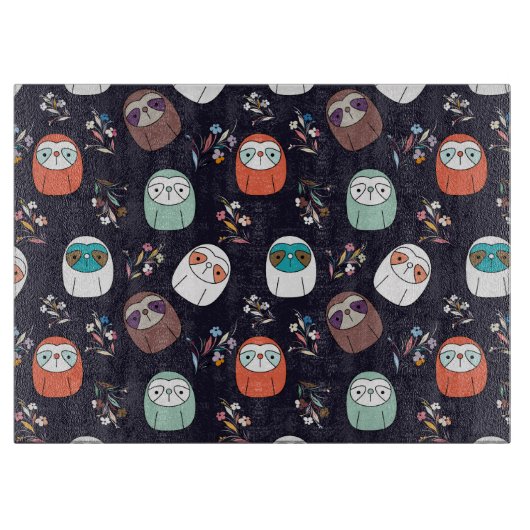 Planche À Découper Sloth sombre (Devant)