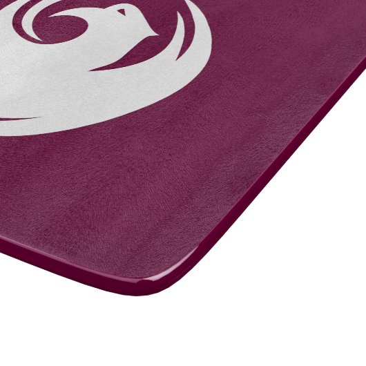 Planche À Découper Small glass cutting board with flag of Phoenix, US (Coin)