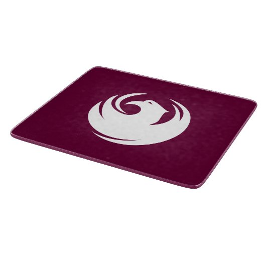 Planche À Découper Small glass cutting board with flag of Phoenix, US (Coin)