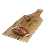 Planche À Découper Snacks de football Nom personnalisé (Coin)