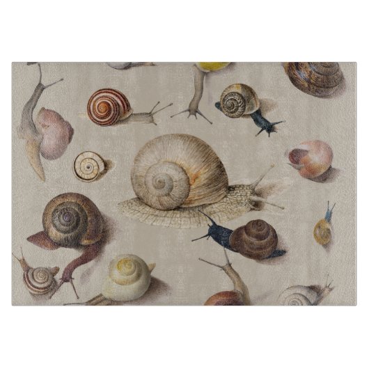 Planche À Découper Snail Slug Garden Pet Gastropod (Devant)