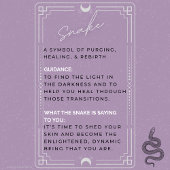 Planche À Découper Snake Spirit Animal Décoratif Verre Coupe