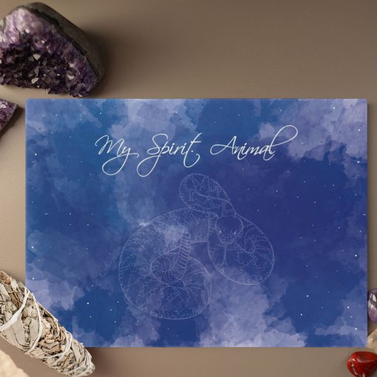 Planche À Découper Snake Spirit Animal Décoratif Verre Coupe