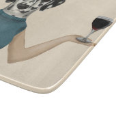 Planche À Découper Snob de vin dalmate (Coin)