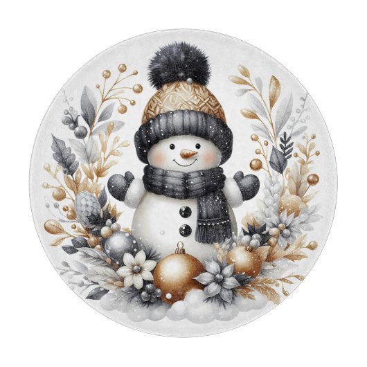 Planche À Découper Snowman (Devant)