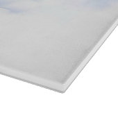 Planche À Découper Snowman de Noël avec tophat et foulard (Coin)