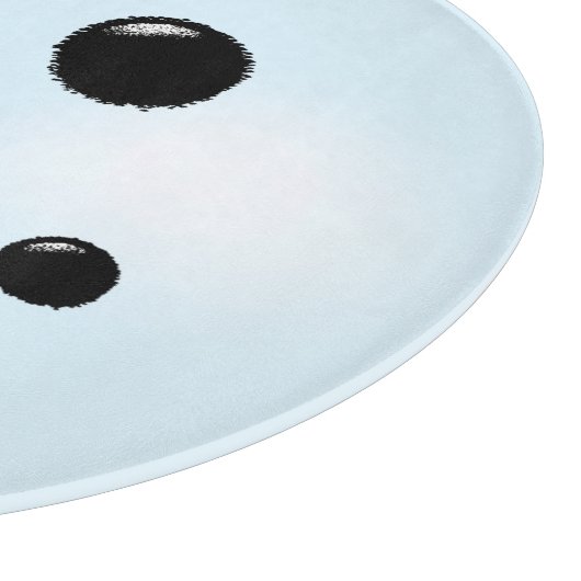 Planche À Découper Snowman Face d'hiver (Coin)