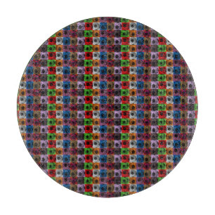 Planche À Découper Soccer Ball Pop Art Motif,