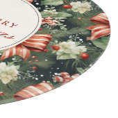 Planche À Découper Soirée de Noël élégante personnalisée (Coin)