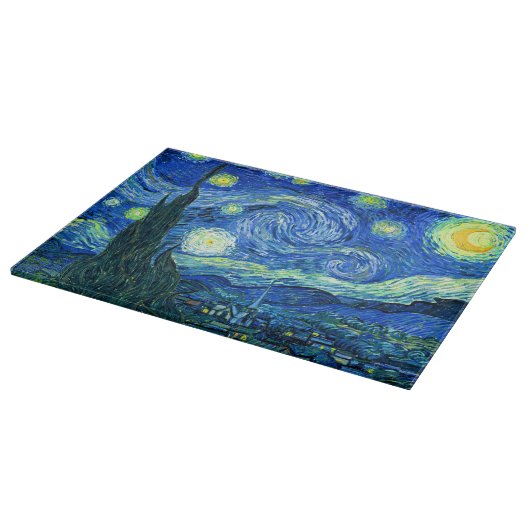 Planche À Découper soirée étoile vincent van gogh (Coin)