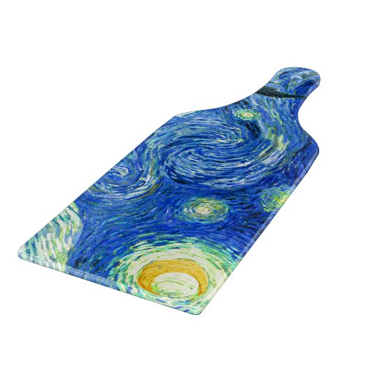 Planche À Découper soirée étoile vincent van gogh (Coin)
