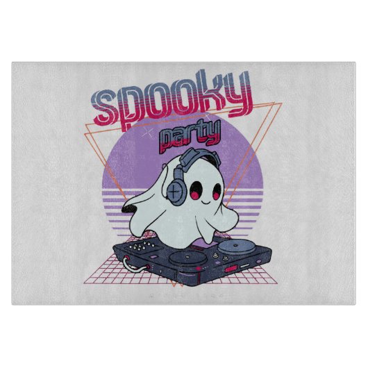 Planche À Découper Soirée Halloween effrayante (Devant)