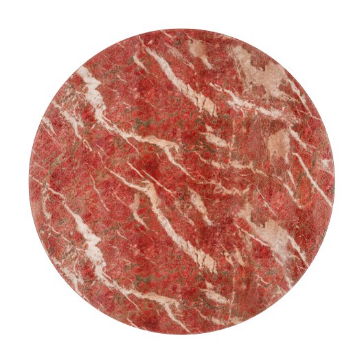 Planche À Découper Sol en marbre rouge, texture haute résolution. (Devant)