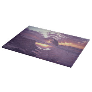 Planche À Découper Soleil au-dessus de l'océan Atlantique