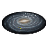 Planche À Découper Soleil dans la voie lactée NASA (Coin)