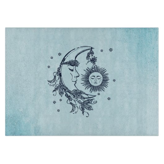 Planche À Découper Soleil et Lune (Devant)