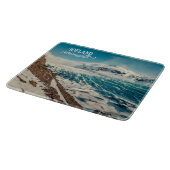 Planche À Découper Solheimajokull, Islande (Coin)