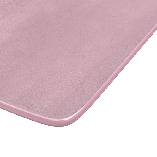 Planche À Découper Solid Soft Blush Pink Cutting Board (Coin)