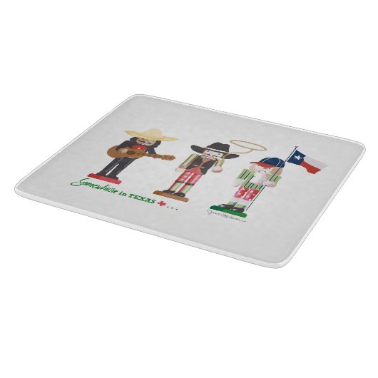 Planche À Découper "Somewhere in Texas", Texas Nutcrackers (Coin)