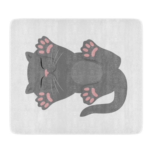 Planche À Découper sommeil du chat (Devant)