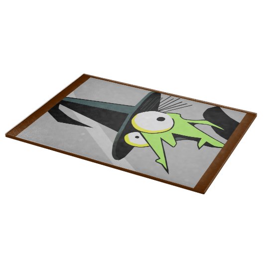 Planche à Découper Sorcière Dans Le Miroir (Coin)