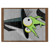 Planche À Découper Sorcière Dans Le Panneau De Découpe Miroir (Devant)