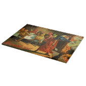 Planche À Découper Sorcière de Halloween de cuisine (Coin)