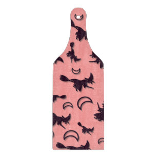 Planche À Découper Sorcière volante entre la moitié de la lune à Hall