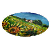 PLANCHE À DÉCOUPER SOUFFRANCES ET CAMPAGNE EN TOSCANE (Coin)