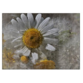 Planche À Découper Souhait sur une marguerite (Devant)