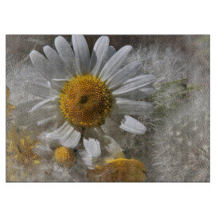 Planche À Découper Souhait sur une marguerite