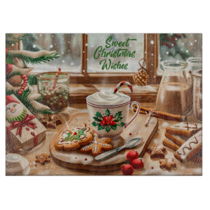 Planche À Découper Souhaits de Noël doux