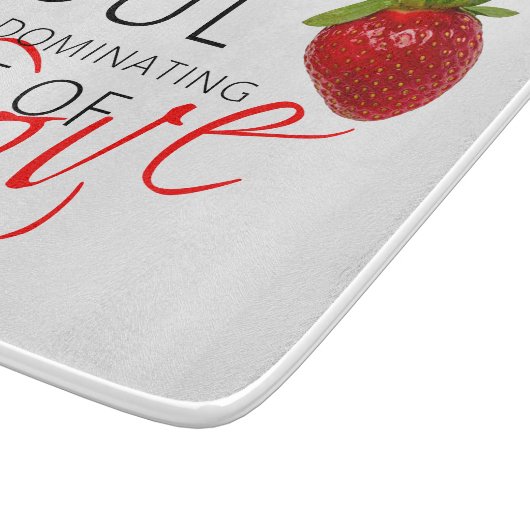 Planche À Découper Soul aux fraises (Coin)