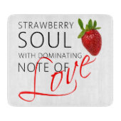 Planche À Découper Soul aux fraises (Devant)