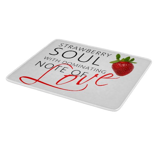 Planche À Découper Soul aux fraises (Coin)