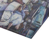 Planche À Découper Soupe à la tête de poisson, Singapour (Coin)