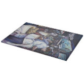 Planche À Découper Soupe à la tête de poisson, Singapour (Coin)